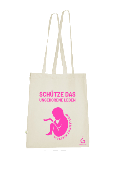 Vorschau Tasche „Beschütze das ungeborene Leben“