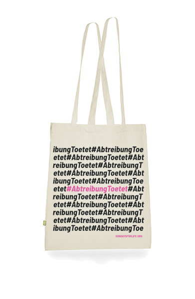 Vorschau Tasche „#AbtreibungToetet“